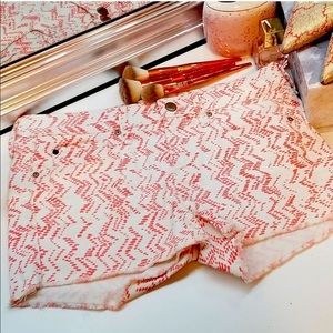 Gap 1969 frayed denim shorts